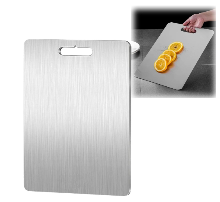 Miniatura 3 de Tabla De Picar De Acero Inoxidable